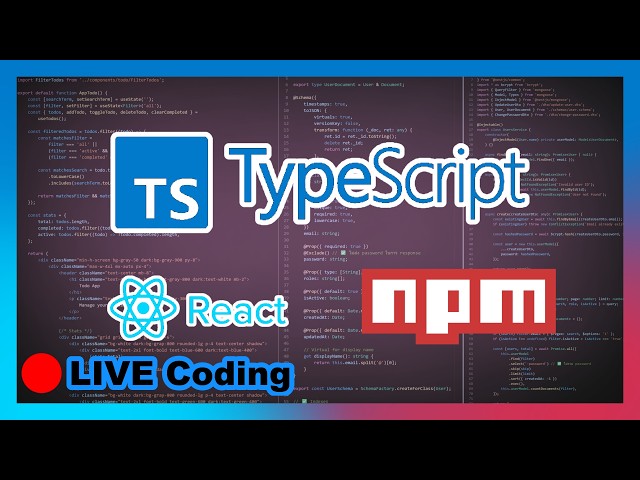 🔴LIVE Coding เบื้องหลังการสร้างไลบรารี่ Reactjs ด้วย TypeScript Part 1