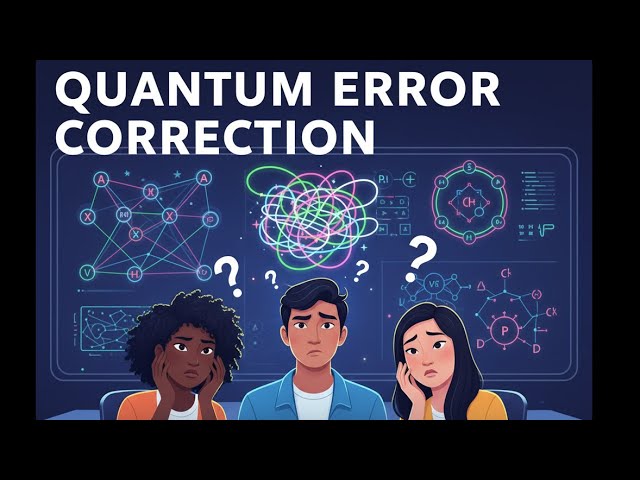 Quantum Error Correction Explained Simply | Easy Guide to Qubits, Decoherence & Stability