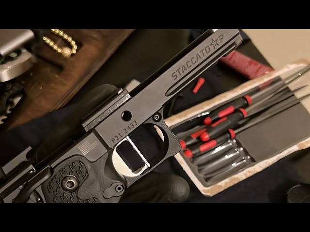 First Time installing a @AtlasGunworks Trigger in my @Staccato2011 P #2011 #Install #Staccato