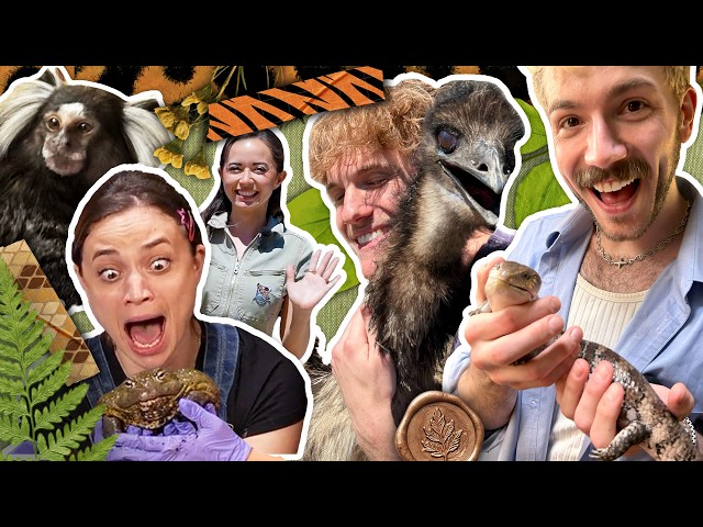 Smosh Finally Learns Animals w/ @AlveusSanctuary
