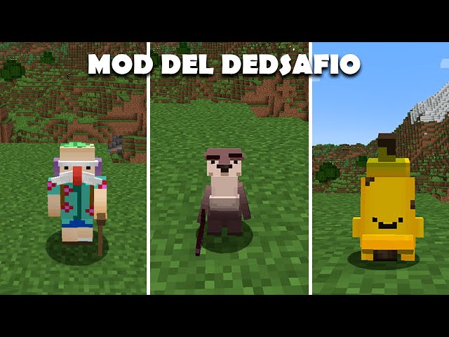 Mod de las Nutrias Del DEDSAFIO 2 | EON | La Banana | Tutorial Minecraft