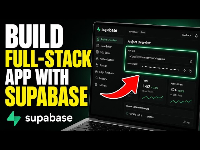 How to download and build a full-stack app with Supabase - Complete Guide
