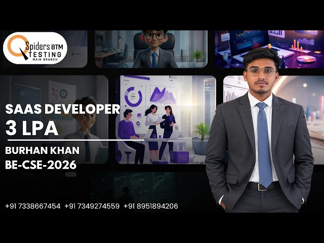 QSpiders BTM Student Cracks Top MNC Interview | Placement Success Story