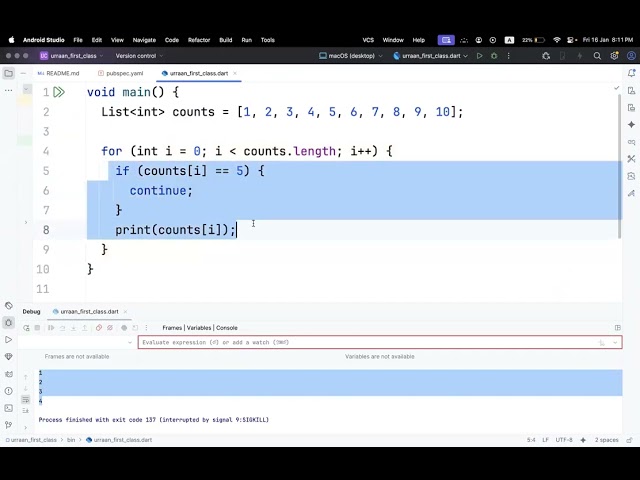 Urraan Cohort 45th Dart Day9 Loop Break Loop Continue Statement And Labels