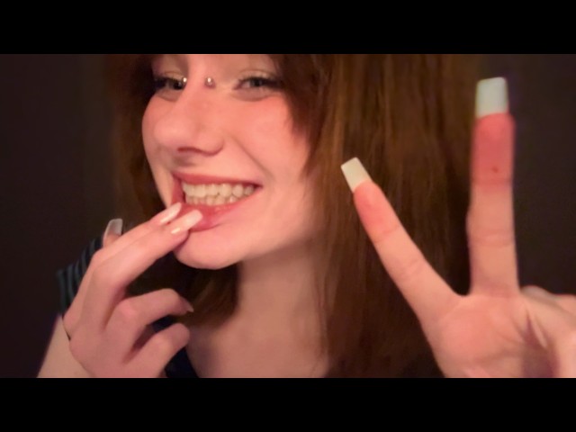 teeth tapping & scratching asmr 🦷🦷 satisfying sounds that will give u tingles