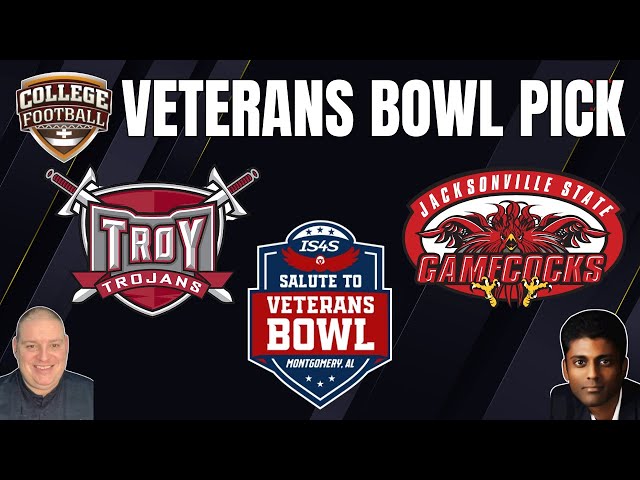 Veterans Bowl - Troy vs Jacksonville State - NCAAF Pick - Wednesday 12/17/25 l Craig & Indian Cowboy