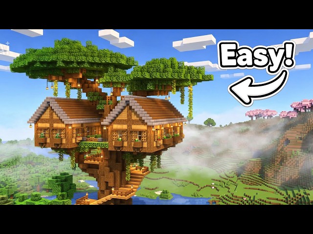 Minecraft: How to Build a Treehouse | Tutorial🏠