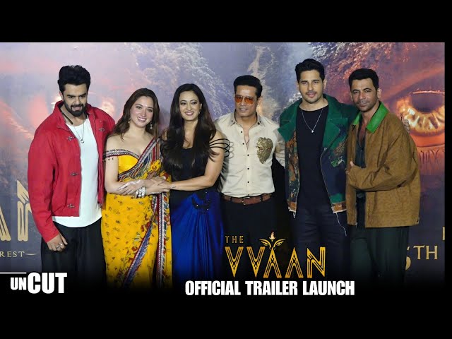 UNCUT | The Vvaan | Official Trailer Launch | Sidharth Malhotra,Tamannaah Bhatia,Shweta Tiwari,Anup