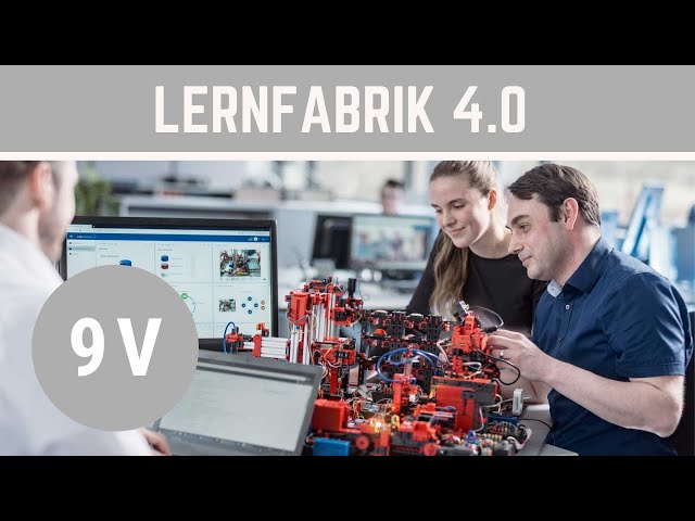 Learning factory 4.0 9V I Smart Factory I Digital factory from fischertechnik I Industry 4.0