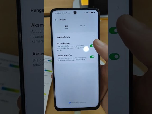 cara aktifkan mode privasi #android #mobilephone