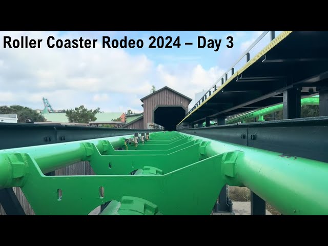Roller Coaster Rodeo Day 3 at Six Flags Fiesta Texas | Roller Coaster Enthusiast Event| 6/9/24 Vlog