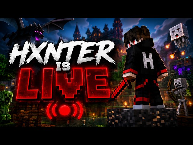 🔴 LIVE 🔥 Minecraft Survival Series #1 | New World Begins!