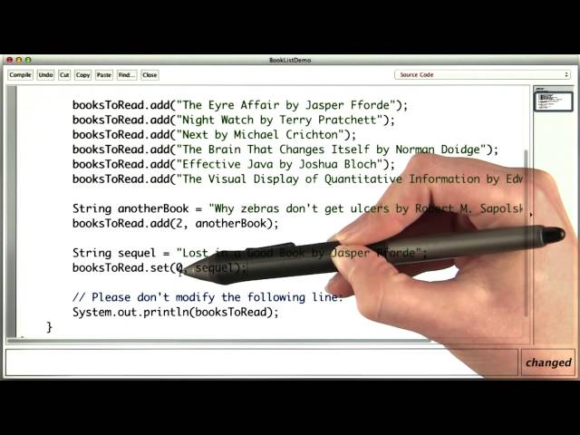 Lost In A Good Book - Intro to Java Programming