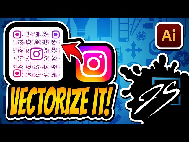 Convert Your Instagram QR Code to Vector in Adobe Illustrator (Step-by-Step Design Tutorial)