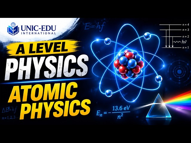 A-Level Physics: Atomic Physics Explained | Energy Levels, Photons & Spectra