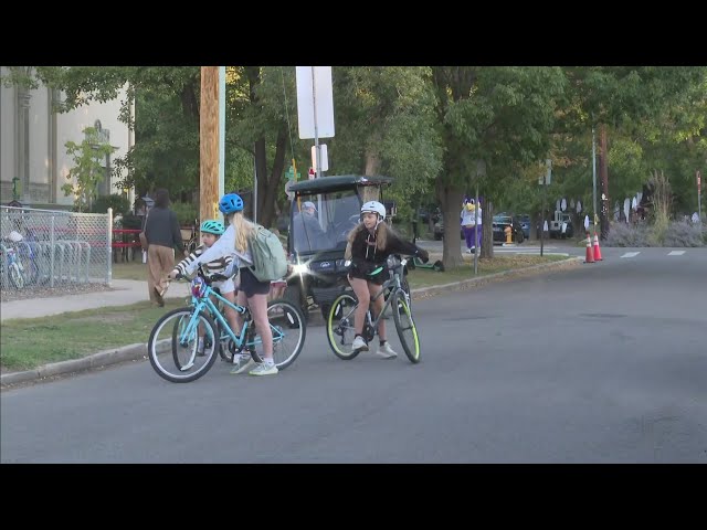 Park Hill Elementary students participate in National Walk & Roll to School Day