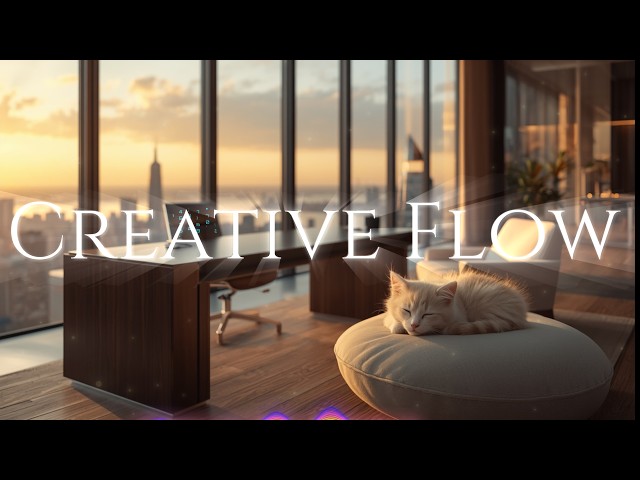 CREATIVE FLOW 🎨 Unlock Your Creative Focus | Deep Focus Music for Work, Study & Productivity | Live