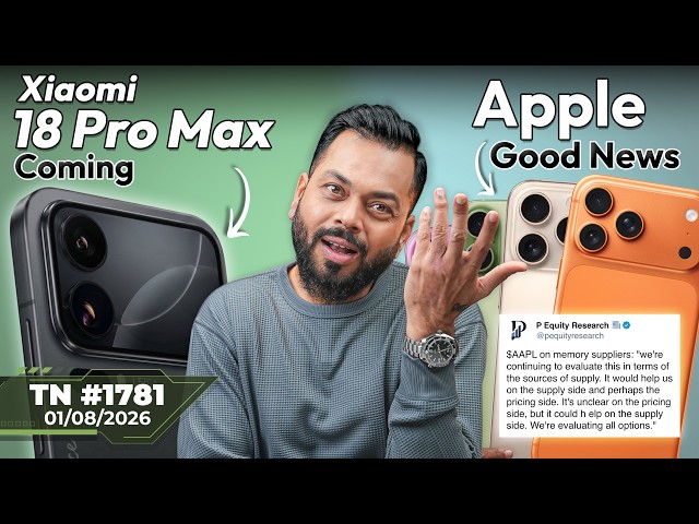 OnePlus 16 First Look, Apple Good News, vivo X500 Ultra 🇮🇳 Launch, Xiaomi 18 Ultra,Find X10-#TTN1781