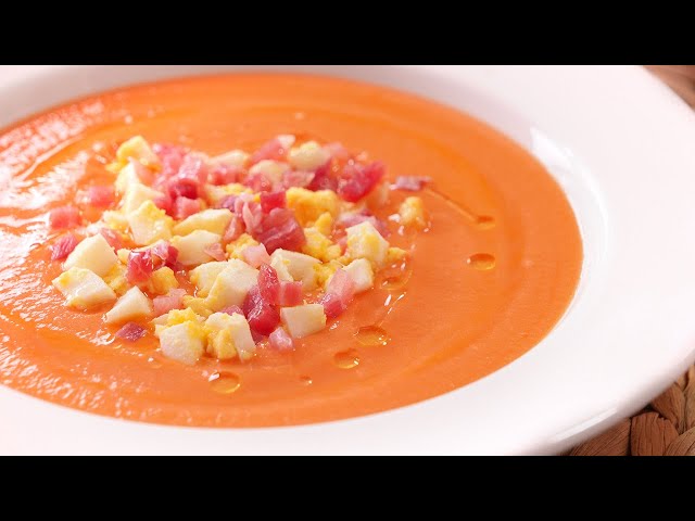 Salmorejo Cordobés - Authentic Recipe very Easy and Quick