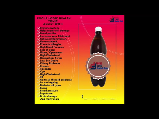Focus logic health tonic testimonials