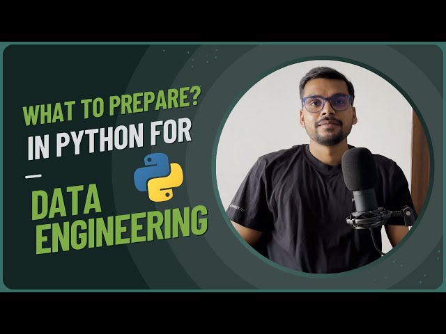 Python Topics to Learn in 2025 | A Complete Guide for Data Engineers | English