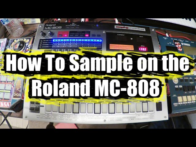 How To Sample on the Roland MC-808