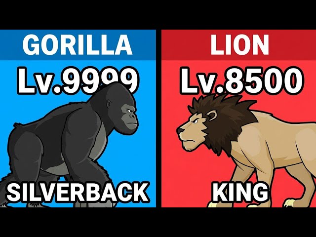 Gorilla vs Lion – DEADLY Epic Battle! 🦍🦁 Who Will Win?