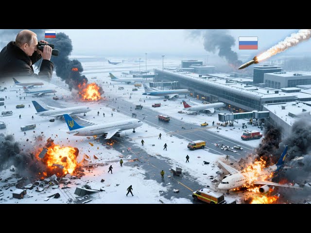 Just Minutes Ago! Russian Oreshnik Missiles Rain Down on Ukraine’s International Airport | ARMA 3