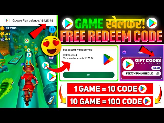 BEST FREE REDEEM CODE APP | FREE REDEEM CODE | GOOGLE PLAY FREE REDEEM CODE APP | FREE REDEEM CODES 