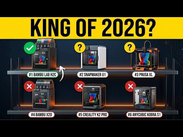 10 Best Multicolor 3D Printers in 2026 - Don't Buy one before Watching this!