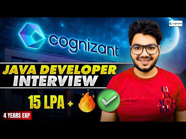 Cognizant Java Developer Interview Experience & Questions [2 Rounds]