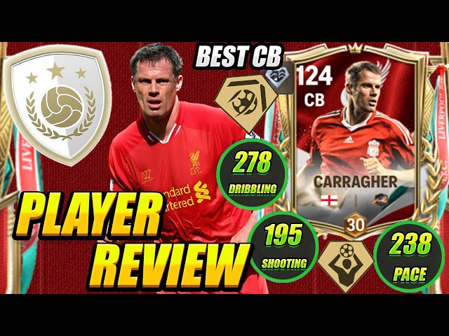 HE DESTROYS EVERY ATTACK! 🧱🔥 119 Champions Hero Carragher Player Review! BEST CB META – FC Mobile 26