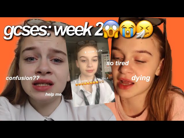 WEEK TWO OF GCSE EXAMS!! *maths*😱😭