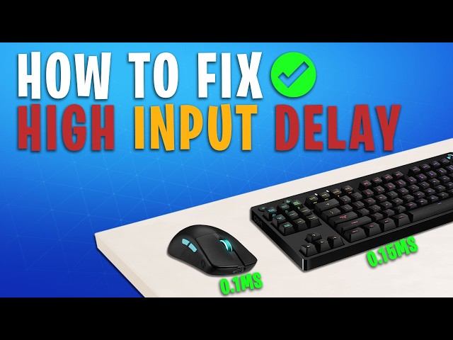 How to FIX High Input Delay on ANY PC 🔧 | Reduce Input Lag & Get 0 Delay in 2026