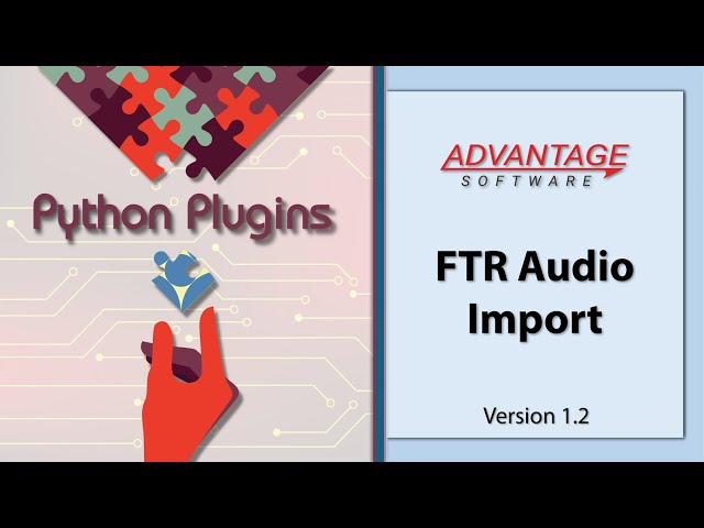 Python Plugins - FTR Audio Import version 1.2