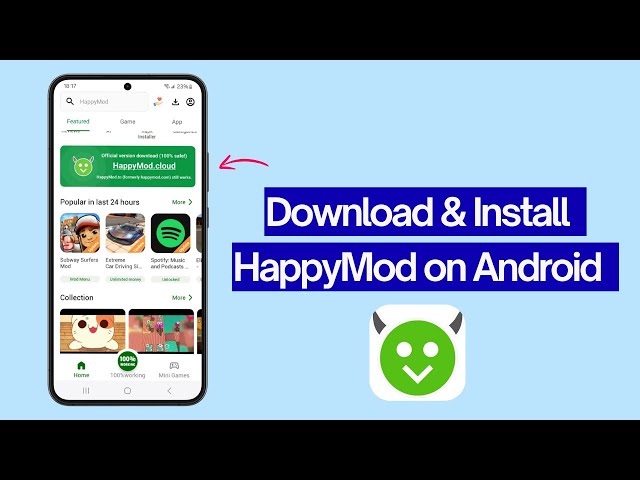 HappyMod on Android | Download & Install HappyMod App on Android 