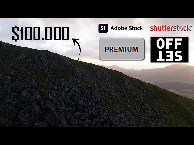 I Started Contributing to Adobe Stock PREMIUM and Shutterstock OFFSET to Reach $100,000, Here is How