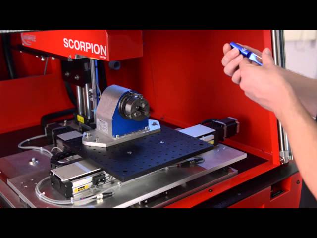 Electrox EMS300 Multi Axis Workstation with Scorpion Rapide Laser Marker