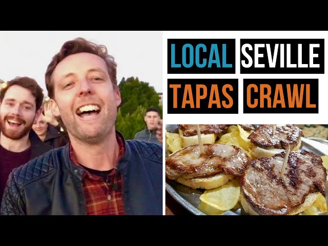 AMAZING Local Tapas in Seville! 👏 Truly HIDDEN Tapas Bars!