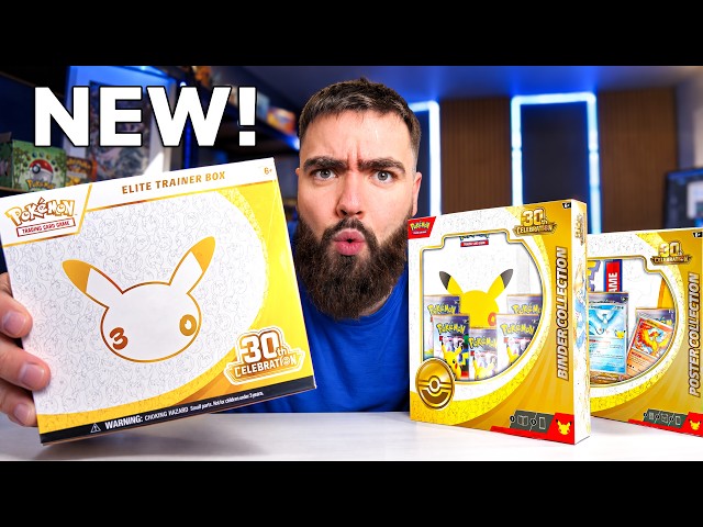 Opening Pokémon's BRAND NEW 30th Celebration Set!