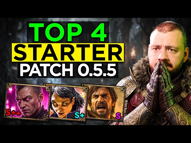 POE 2 Patch 0.5.5 - 4 Starter Builds Tested From LvL 1 to Tier 15 & Delirium 200%