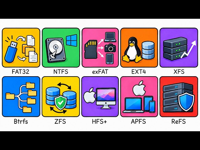 Every File System Explained in 15 Minutes