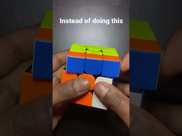 PLL algorithm easy method. #shorts