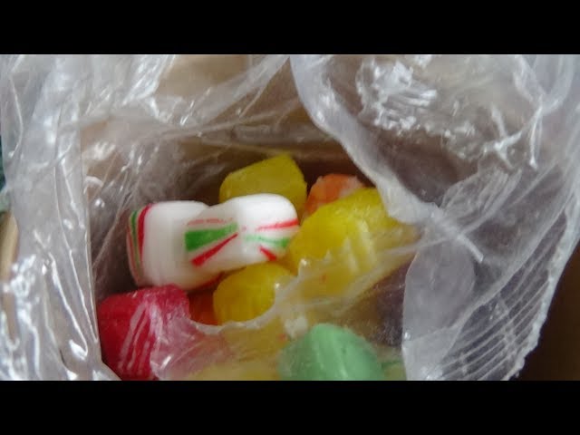 ASMR Eating Hard Candy And Whispering