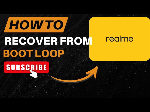 How to Recover From a Boot Loop on Realme 2026