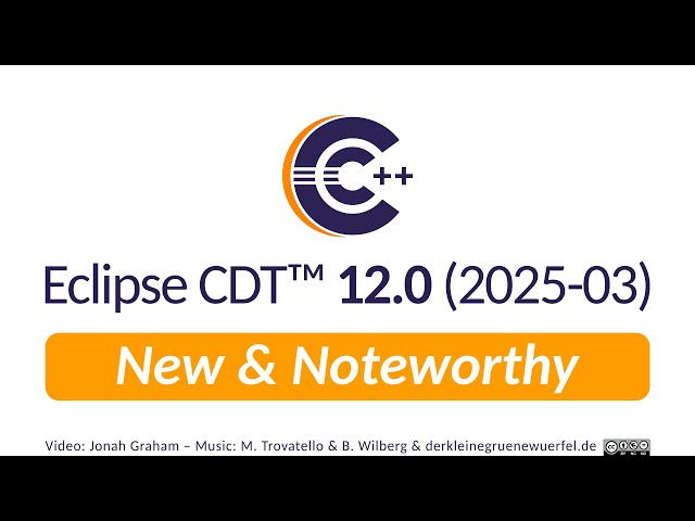 Eclipse CDT 12.0 New and Noteworthy