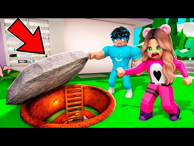 Encontré un TÚNEL SECRETO Bajo Mi CASA en Roblox