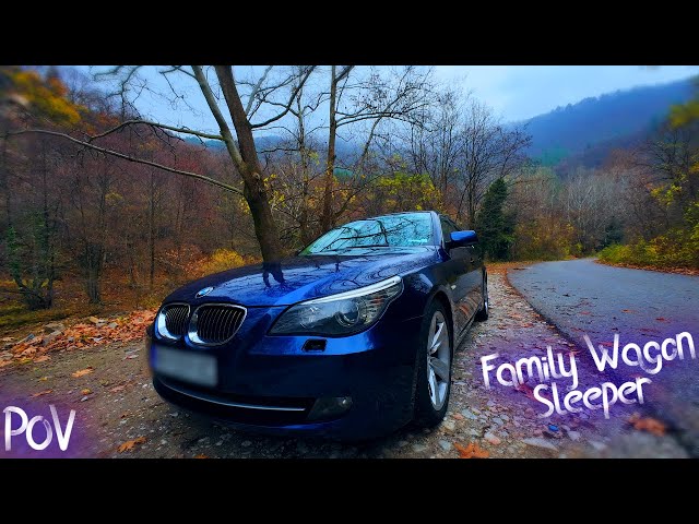 2007 BMW E61 525D - Who Said Family Wagons are Boring? - 4K POV Drive