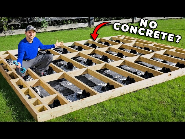 Why don't more people build decks this way?