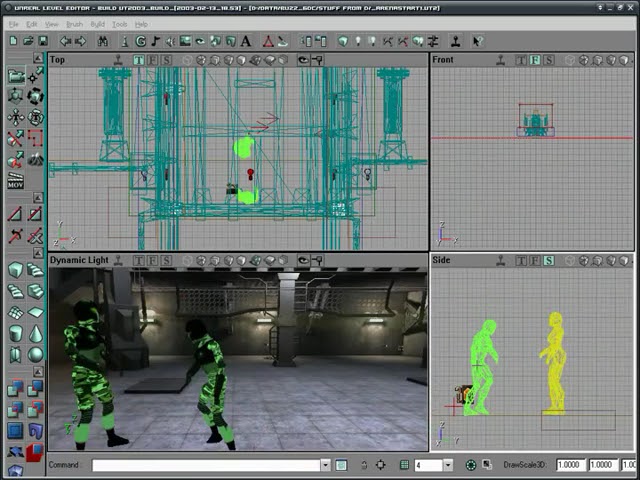 3DBuzz Unreal Tournament 2004 Matinee tutorial: Scripted Sequences